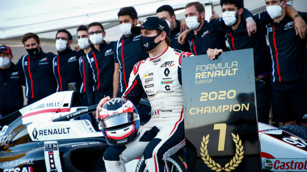 Victor Martins - Champion Formule Renault 2020 /. © DPPI