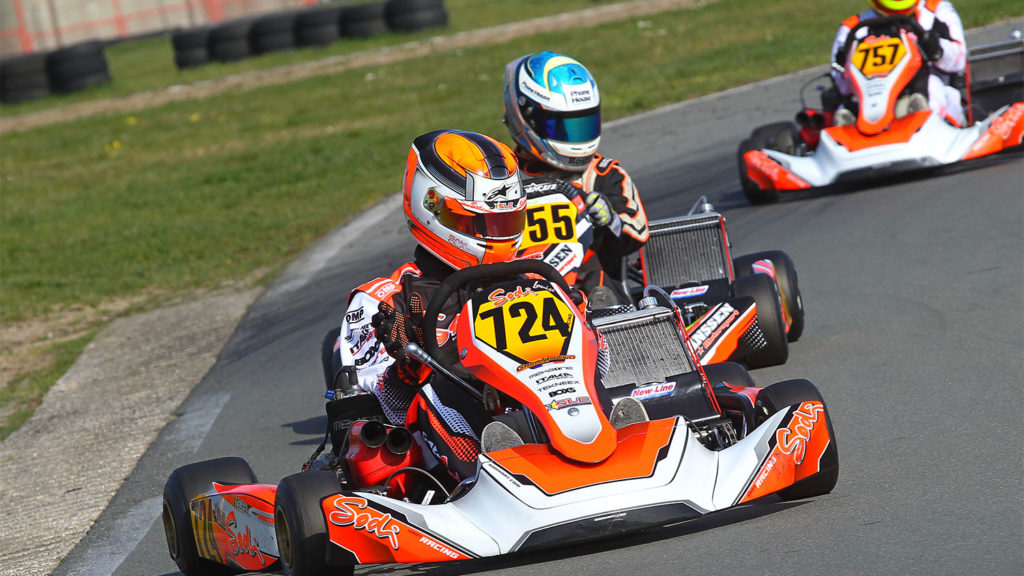 SHIFTER CLASS Sam Claes and SLC Karting au rendezvous lors du round